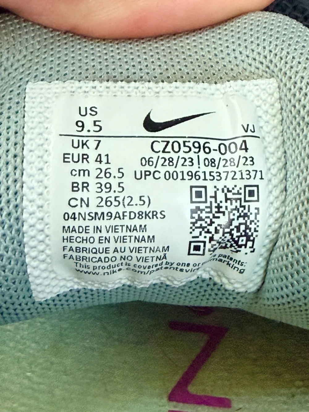 Nike Free Metcon 4. wmns sz 9.5 - Picture 5 of 5